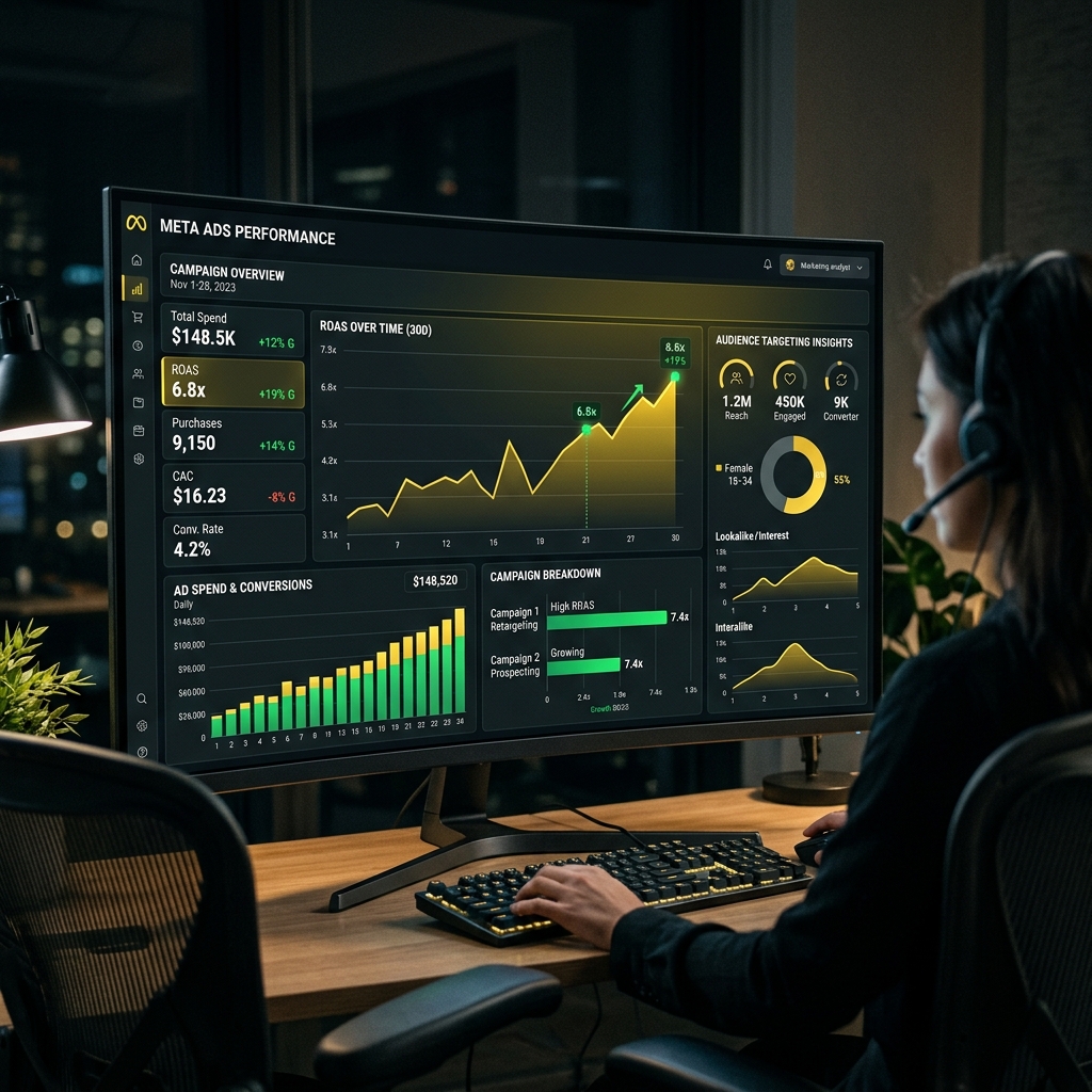 Meta Ads dashboard